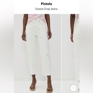 Pistola Cassie Crop Jeans
